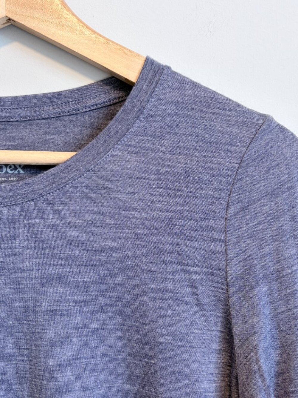 ibex Long Sleeve Crew Next To Skin Merino Wool Base Layer Blue Women Size S - Picture 7 of 10